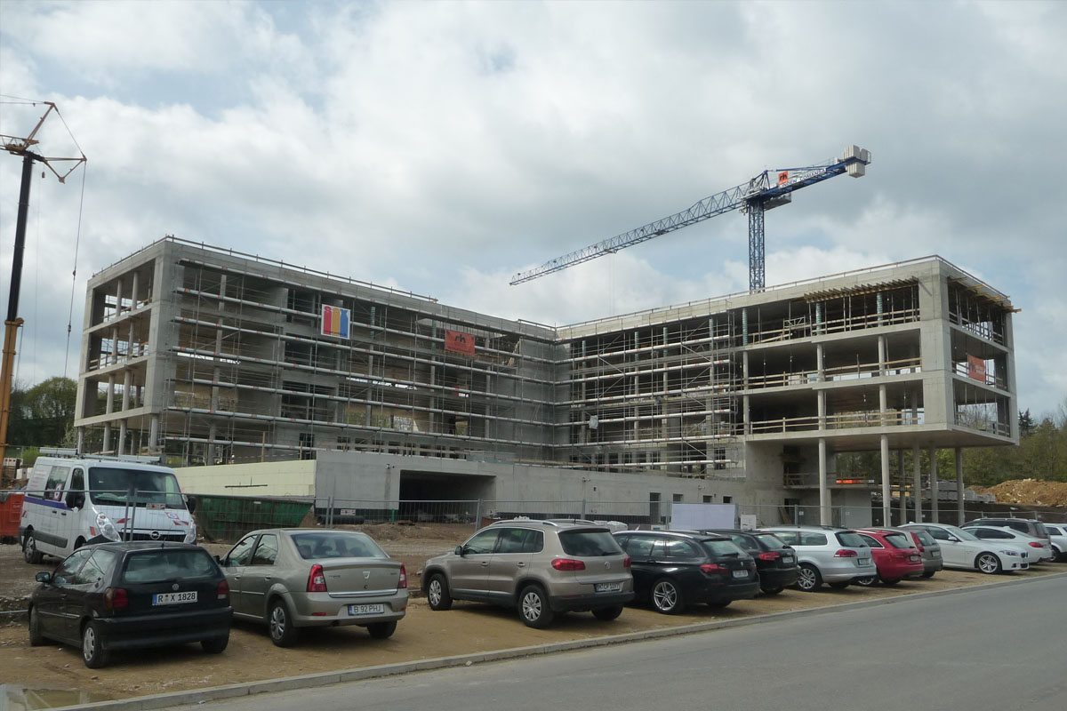 Rohbaufertigstellung April 2016