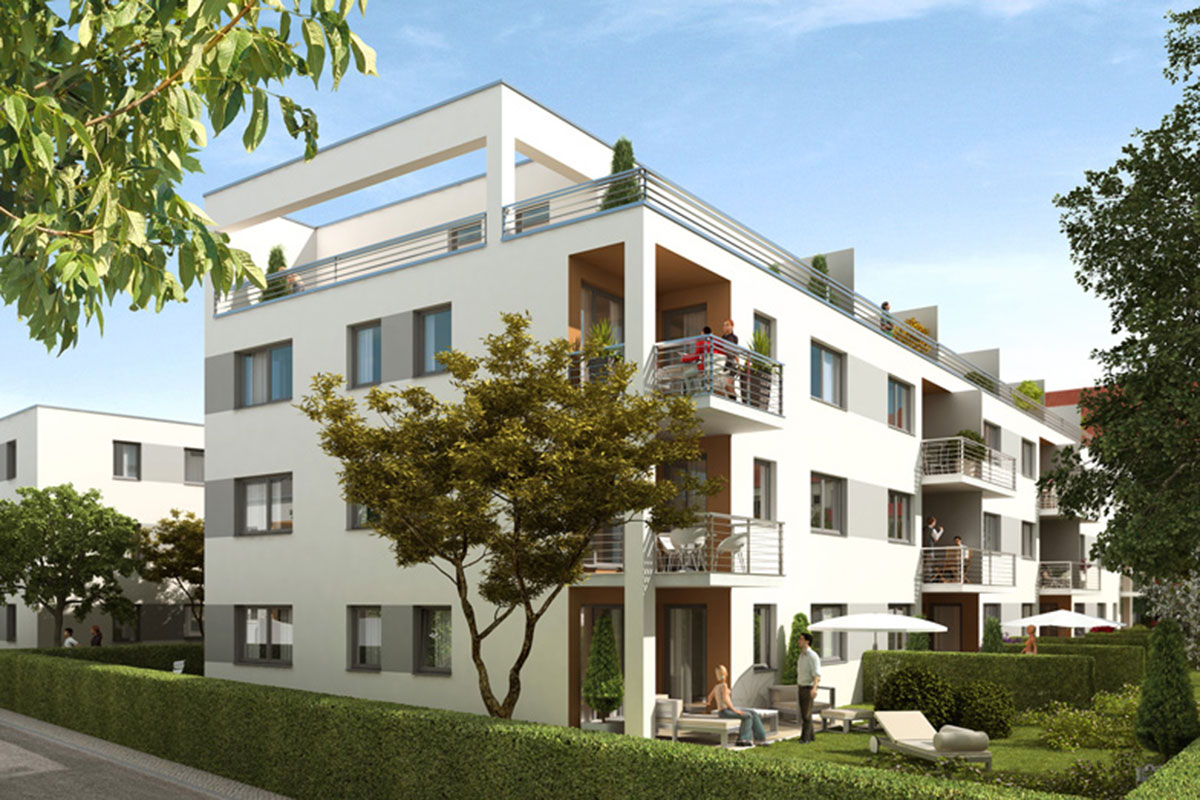 Unterislinger-Weg; Wohnanlage; Architektur; Regensburg; Jürgen Haller