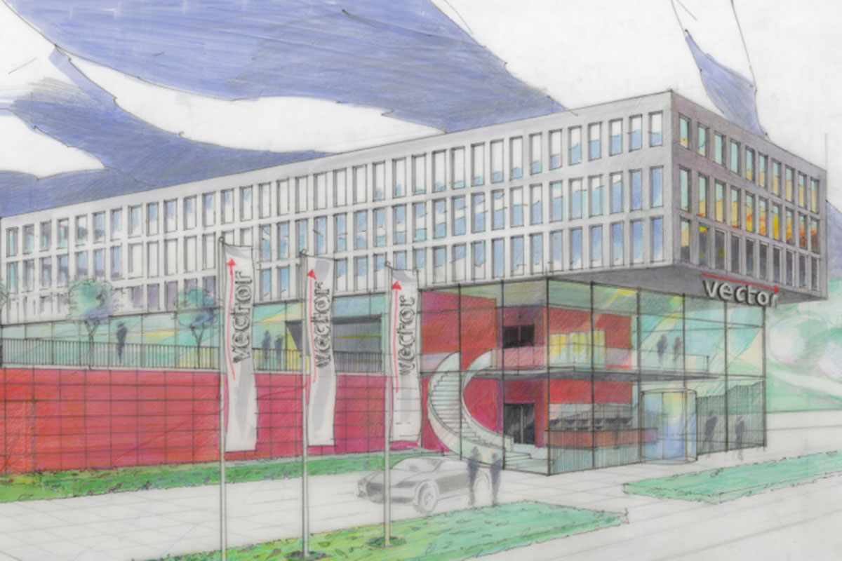 VECTOR; Regensburg; Informatik; Jürgen Haller; Architekt